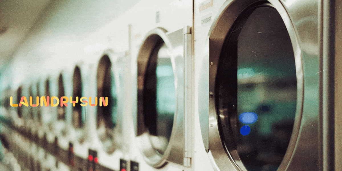Laundry Sun - Professional laundry service banner